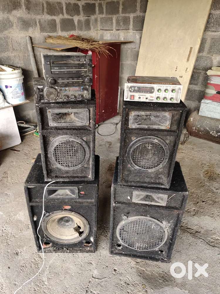 Speaker and amplifier