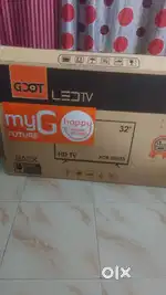G dot 32 inch LED Tv for sale... New one...