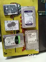 1TB 2 tb hard  500 gb hard disk available