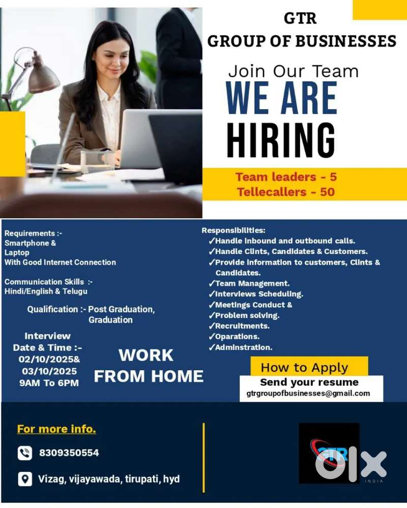 Urgent Hiring