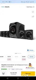 Philips home theatre Sound