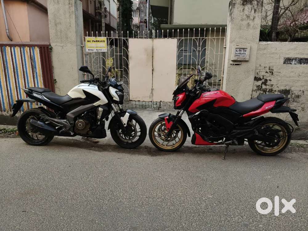 Two Bajaj Dominar 400 in Showroom condition for sell.