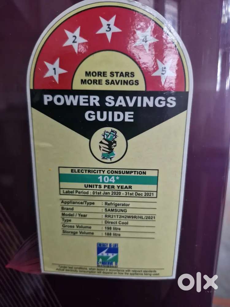 Samsung 188L Fridge  3 Years Old  5 Star  Excellent Condition