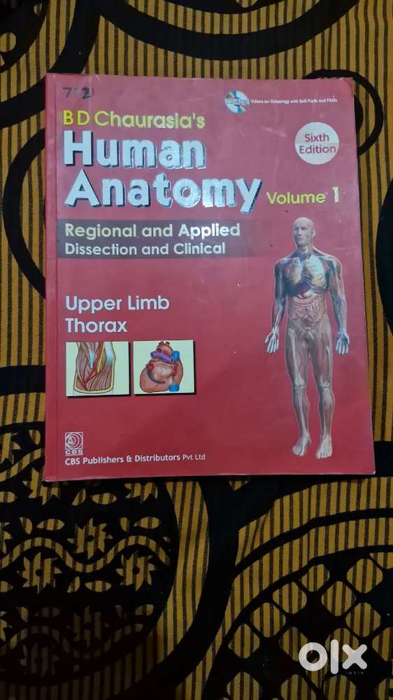 BD CHAURASIYA Anatomy Book