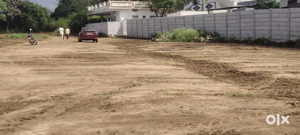 Low price plots near houses and schools at shadnagar Rajapur