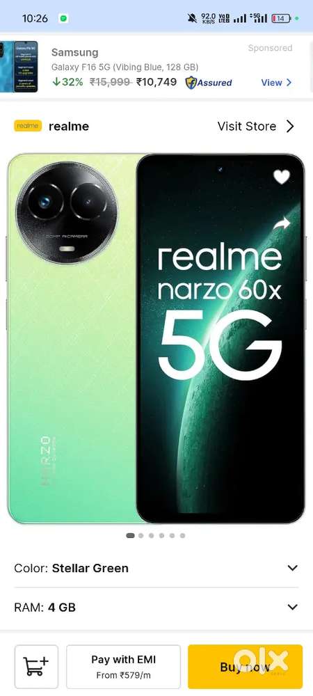 Realme narzo