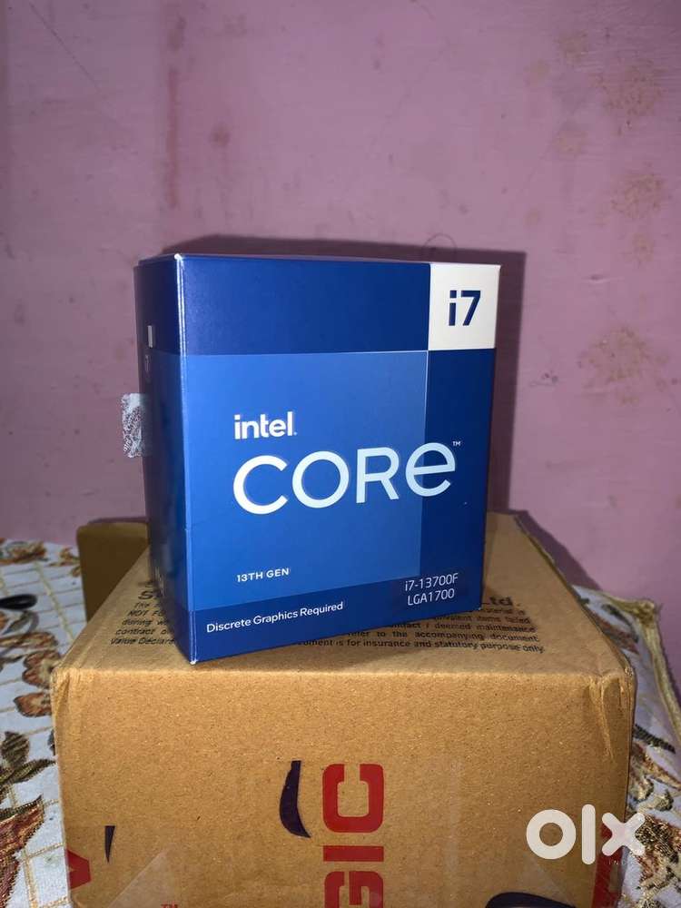 Intel i7 13700f gaming processor for editing