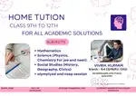 Provide Tutor for BOARD,JEE,NEET, OLYMPIAD