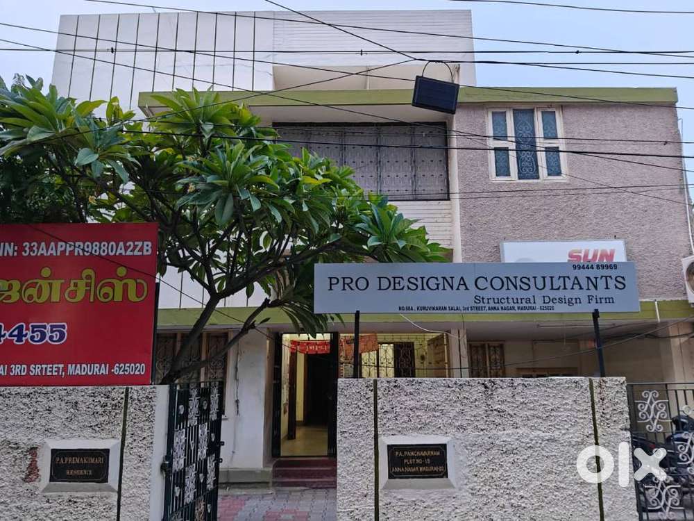 Office space available for rent opp to Aravind Eye hospital Annanagar