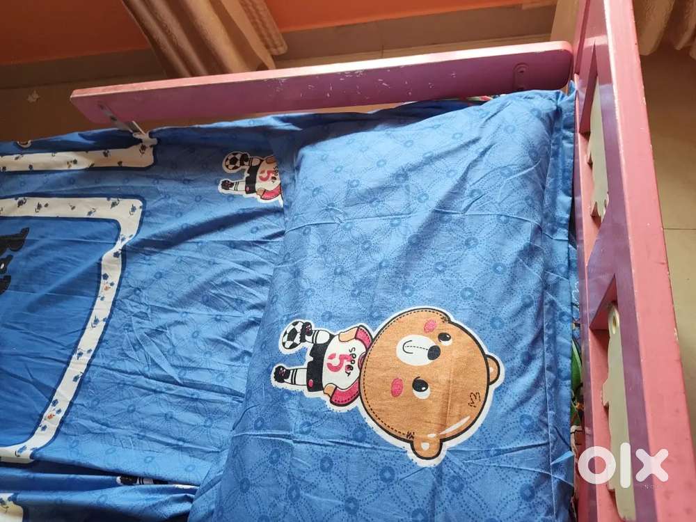 Kids Cot with Mattress