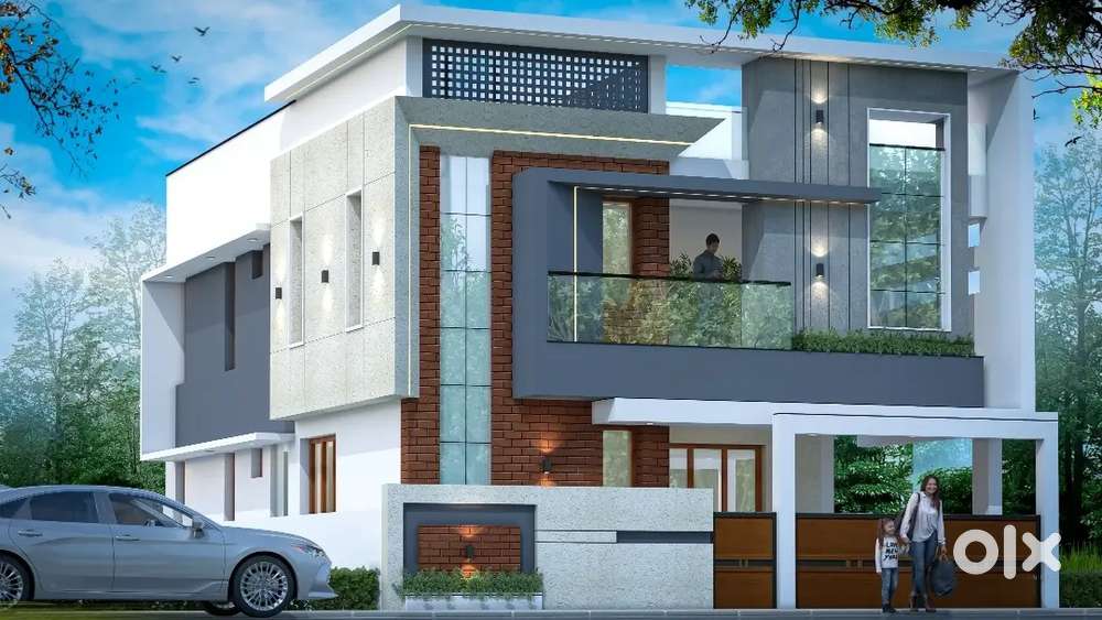 Modern Luxury 4BHK House For Sale : Under Construction