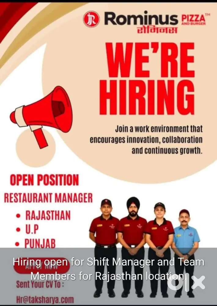 Rominus pizza and burger