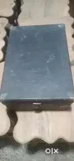 Antique old gramophone,Philips record player.