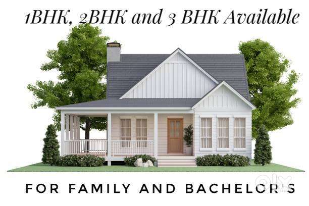 1BHK , 2 BHK and 3 BHK (rent/lease/sale)