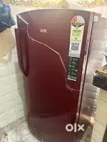 Top noch quality single door red colour fridge