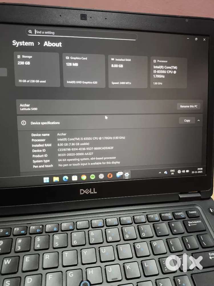 Dell latitude 5490