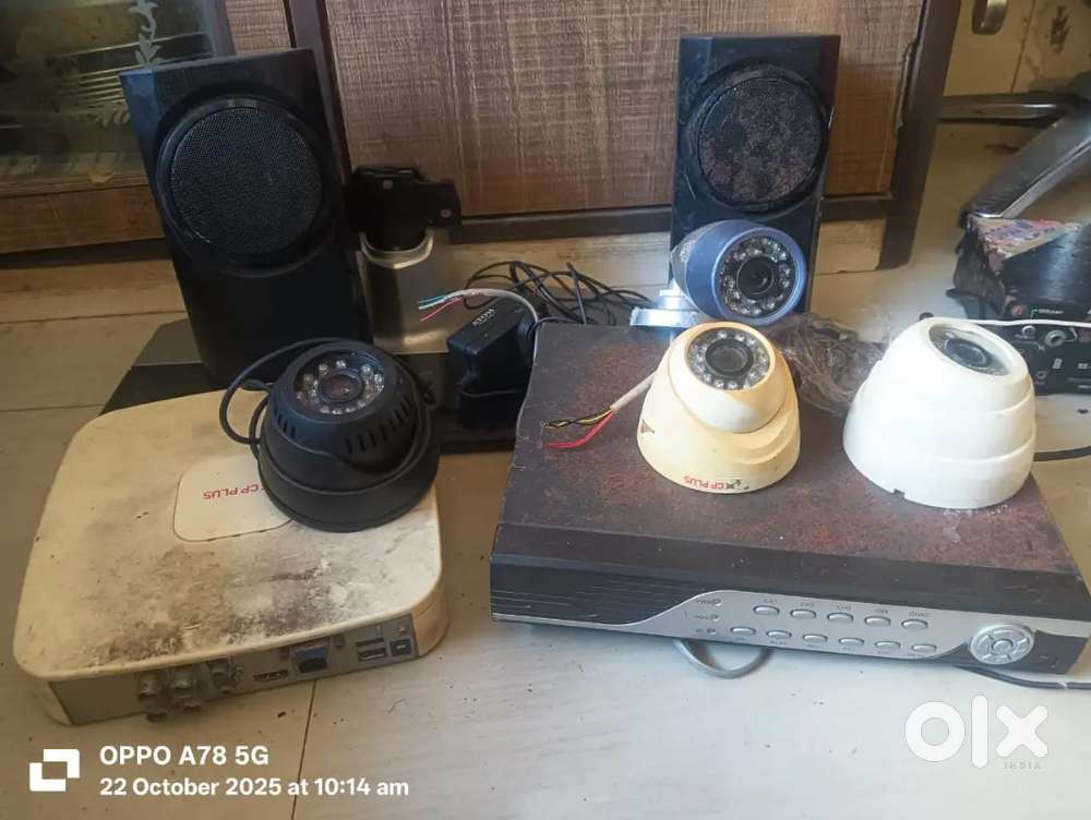 Cameras and harddisk