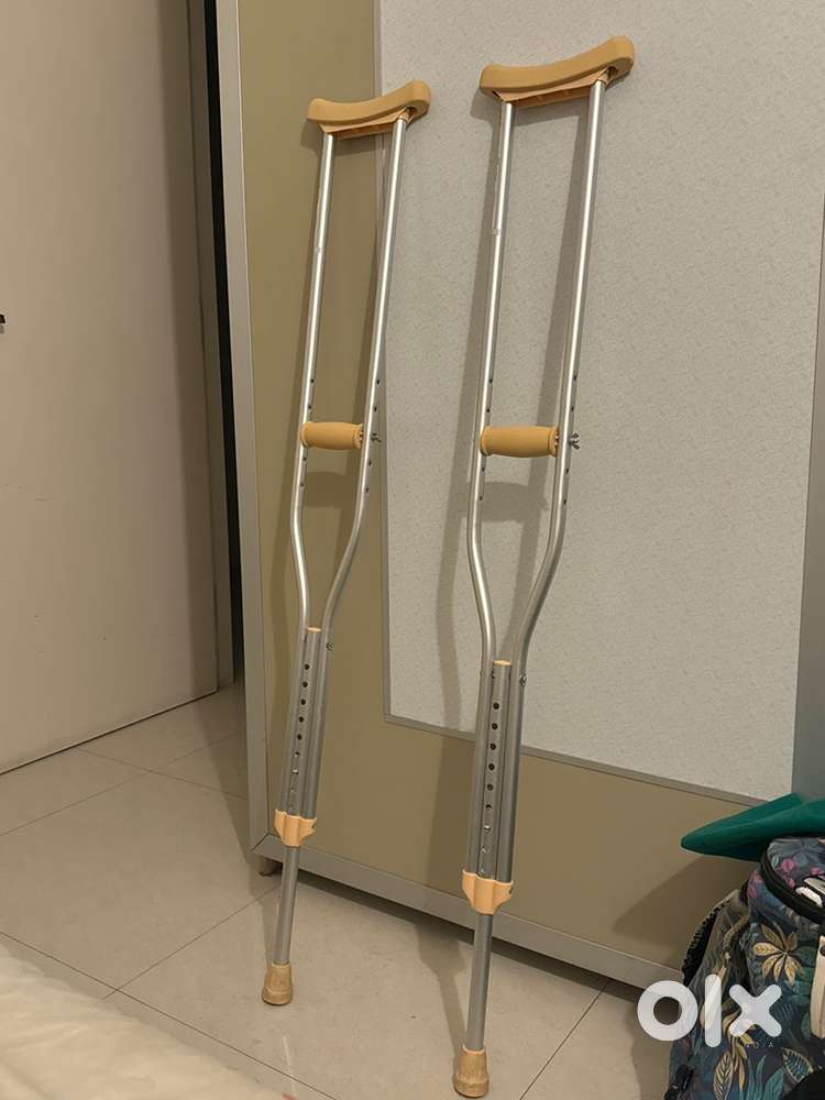 Crutches, walking aid