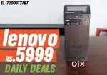 CPU COMPUTER  LENOVO i3 4th GEN  warranty - 6 months