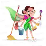 House maid घरेलू कामवाली