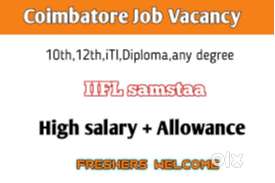 FRESHER JOB VACANCY