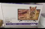 43 inch smart android frameless led tv with 600 channel free in tv