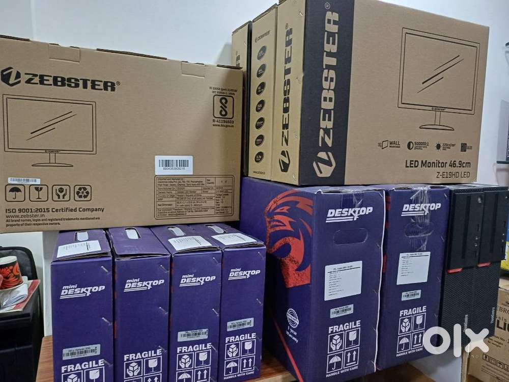 HP 7th Gen Mini Desktop / 19 New Led With 1 Year Warranty