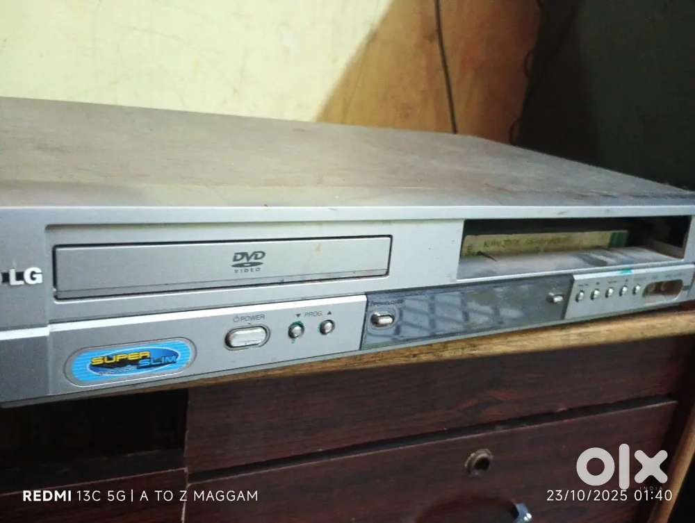 Lg vcr dvd combo