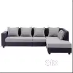 Today big offer buy new sofa 8550, L size sofa 13990/- EMI on bank