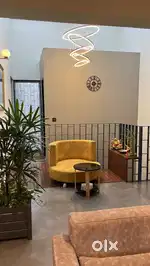Designer seat with teapoy