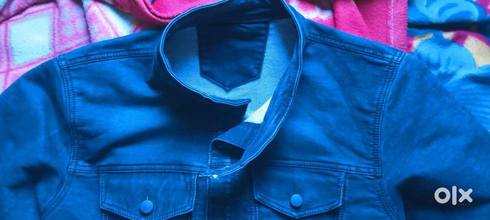 Men denim jacket for winter