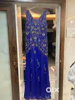 New Handwork Party wear one piece dress