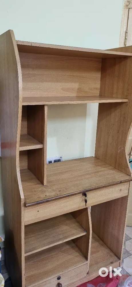 Computer Table And Book Shelf