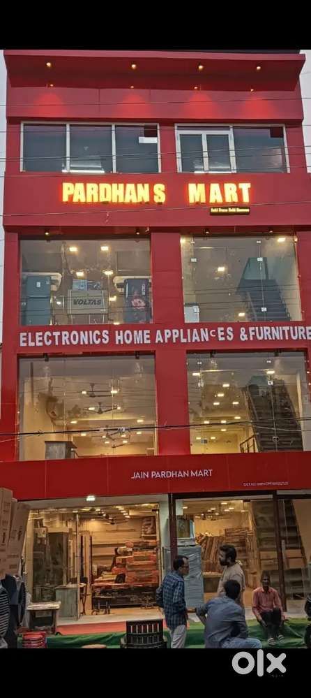 Electronics and home emplies and furniture showroom