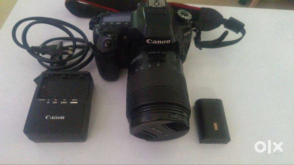 Canon 80D with 18-135mm lens