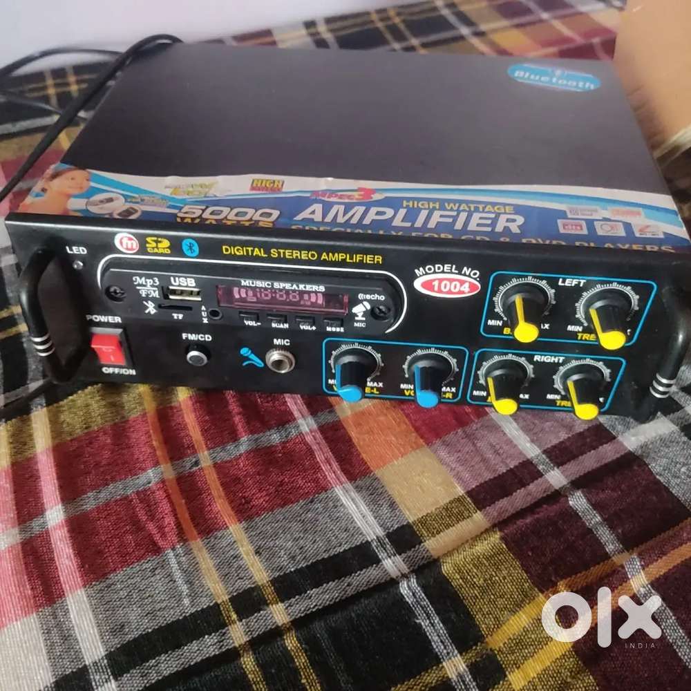 Music amplifier blutooth connect with mobile