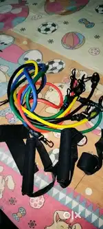DENZA Resistance band set (11 pcs) new box pack