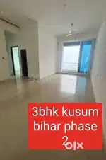 Kusum bihar 3bhk flat for sale with parking