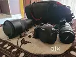 Canon mark 2 with sigma and tamron lens.
