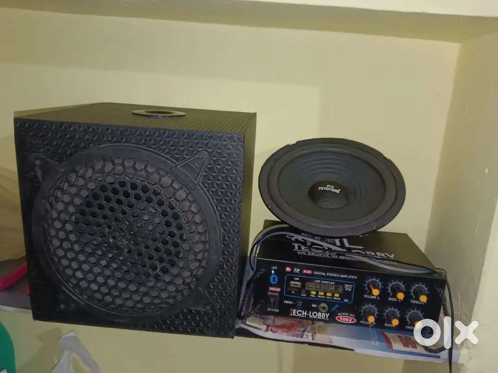 8 inch spekar or amplifire 4044