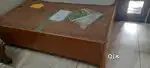 Box bed 4×6, kane sofa set and TV table