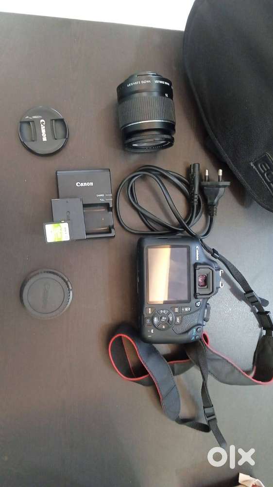 Canon EOS 1500D DSLR Camera Body+ 18-55 mm IS II Lens  (Black)