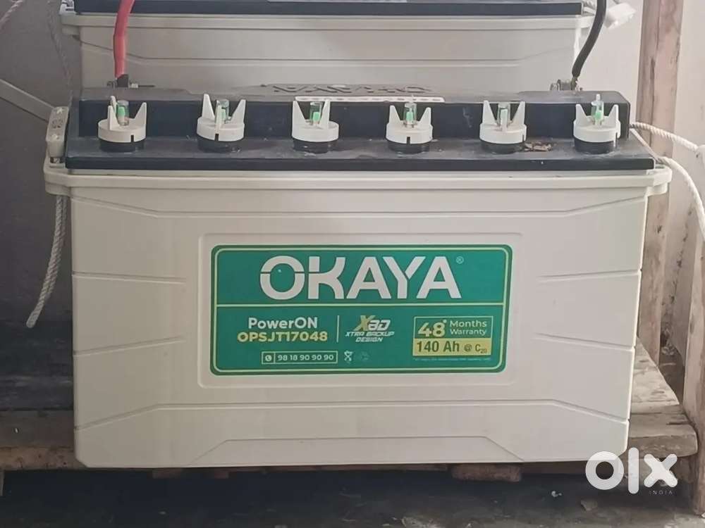 OKAYA 140 AH 48* MONTHS WARRENTY 1 MONTH OLD