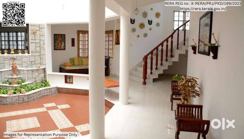 6.96 Cent - 3BHK House/villas for Sale in Palakkad!