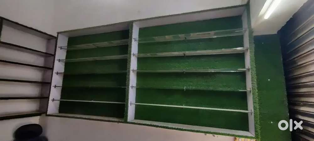 Mobile shop furniture 3 counter 2 almirah