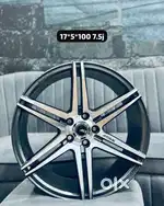 17 inch 5×100 pcd AD branded wheels set of four brand new box piece