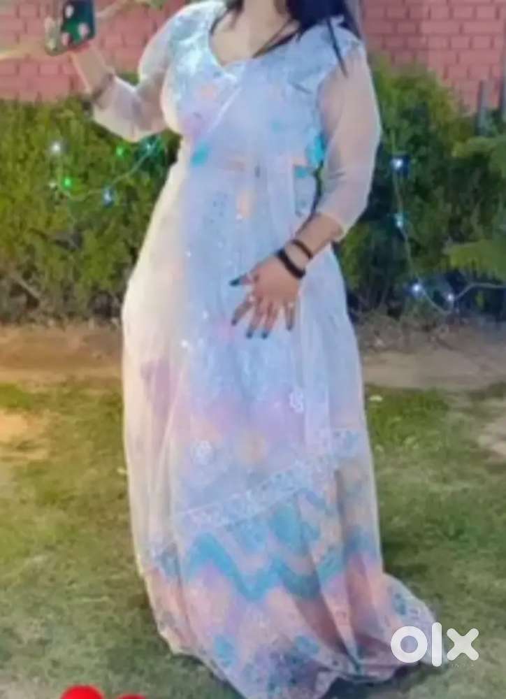 Lehenga white colour