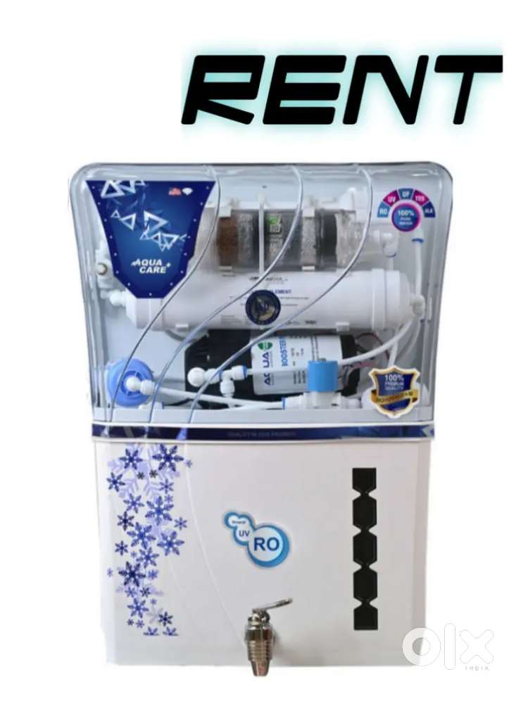 Water purifier available on rent