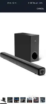 Boat sound bar