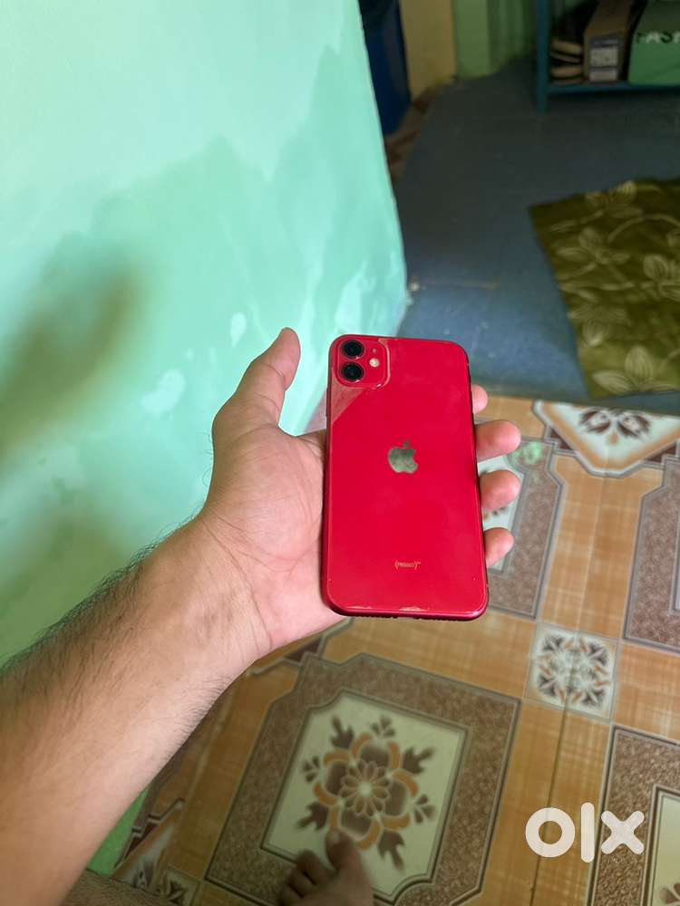 Iphone 11 red colour 128gb
